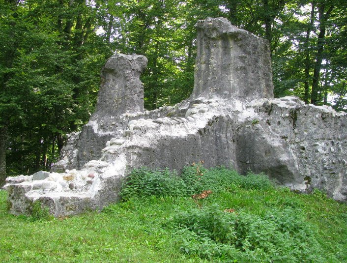 Burgruine Grünenberg, Melchnau, Switzerland, Switzerland